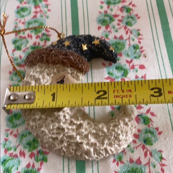 1997 Belsnickel crescent moon Santa ornament 6583 - Picture 5 of 11